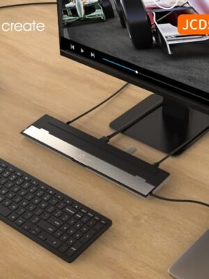 j5create 9 合 1 USB-C 多功能筆電擴充座 (UH-JCD533) [台灣製造]