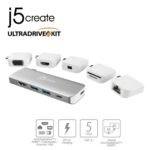 j5create 11合1 磁吸式模組化設計 USB-C 轉接器 (UH-JCD389) [台灣製造] [1 年保養]