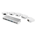 j5create 11合1 磁吸式模組化設計 USB-C 轉接器 (UH-JCD389) [台灣製造] [1 年保養]