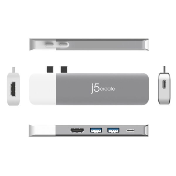 j5create 11合1 磁吸式模組化設計 USB-C 轉接器 (UH-JCD389) [台灣製造] [1 年保養]