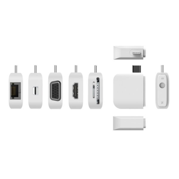 j5create 11合1 磁吸式模組化設計 USB-C 轉接器 (UH-JCD389) [台灣製造] [1 年保養]