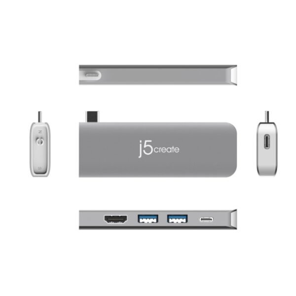 j5create 11合1 磁吸式模組化設計 USB-C 轉接器 (UH-JCD389) [台灣製造] [1 年保養]