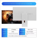 Kuycon P27ZB Dual Mode 4K 240Hz / FHD 480Hz Nano IPS Black專業顯示器 連可調節支架 (MO-KP27ZB+LB-MON)