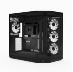HYTE Y50 RGB 雙艙式 ATX 中塔機箱丨三片式全景玻璃丨預裝 4 把 ARGB RGB 風扇 (CA-HY50BR/CA-HY50TM/CA-HY50SM/CA-HY50BB/CA-HY50WW)
