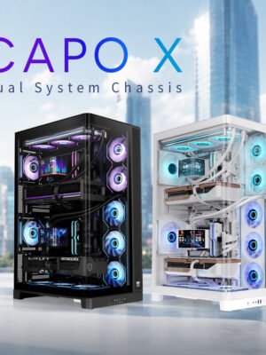 THERMALTAKE CAPO X/ CAPO X SNOW 雙系統機箱 (CA-TCAPO/CA-TCAPOW)