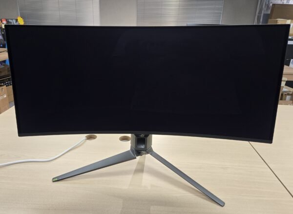 [開箱品] ROG Swift OLED PG34WCDN 電競螢幕  34”丨WQHD 3440x1440丨QD-OLED 面板丨 1800R 曲率丨360Hz丨0.03ns丨搭載 BlackShield™ 薄膜丨VESA DisplayHDR™ 500 True Black 規範丨ASUS OLED Care Pro 丨Neo 近接感測器 (MO-AG34WCE/LB-MON) SN:W1LMAS018397 #3年保養  #開箱品請保留單據及購買電郵