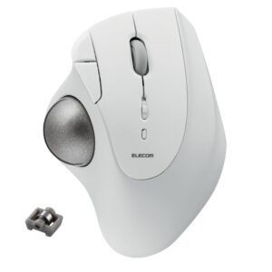 ELECOM IST 藍牙軌跡球滑鼠 (白色) (ME-EIT11BW/M-IT11BRWH) #2年保固