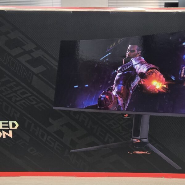 [開箱品] ROG Swift OLED PG34WCDN 電競螢幕  34”丨WQHD 3440x1440丨QD-OLED 面板丨 1800R 曲率丨360Hz丨0.03ns丨搭載 BlackShield™ 薄膜丨VESA DisplayHDR™ 500 True Black 規範丨ASUS OLED Care Pro 丨Neo 近接感測器 (MO-AG34WCE/LB-MON) SN:W1LMAS018397 #3年保養  #開箱品請保留單據及購買電郵