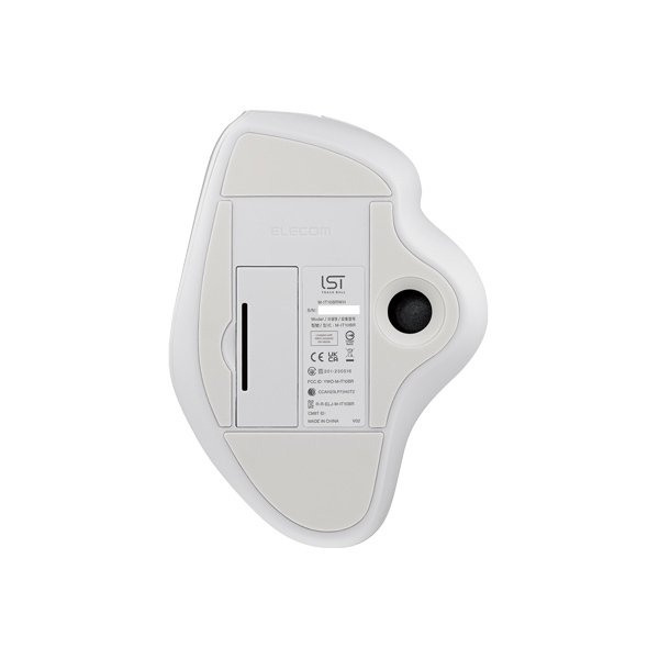 ELECOM IST 藍牙軌跡球滑鼠 (白色) (ME-EIT11BW/M-IT11BRWH) #2年保固