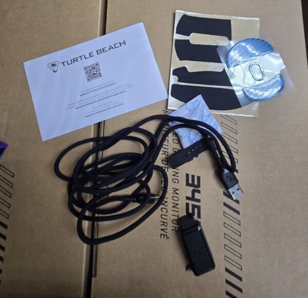 [開箱品] Turtle Beach® Burst II Air - 對稱式無線光學電競滑鼠 - 黑色 (ME-RB2ABK)  SN:C21010MO1201041 #1年保養 #開箱品請保留單據及購買電郵