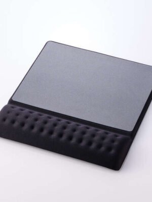 ELECOM COMFY 一體式護腕寬版滑鼠墊 (黑色/灰色) (GP-EC96WB/MP-CF096WBK) (GP-EC96WG/MP-CF096WGY)