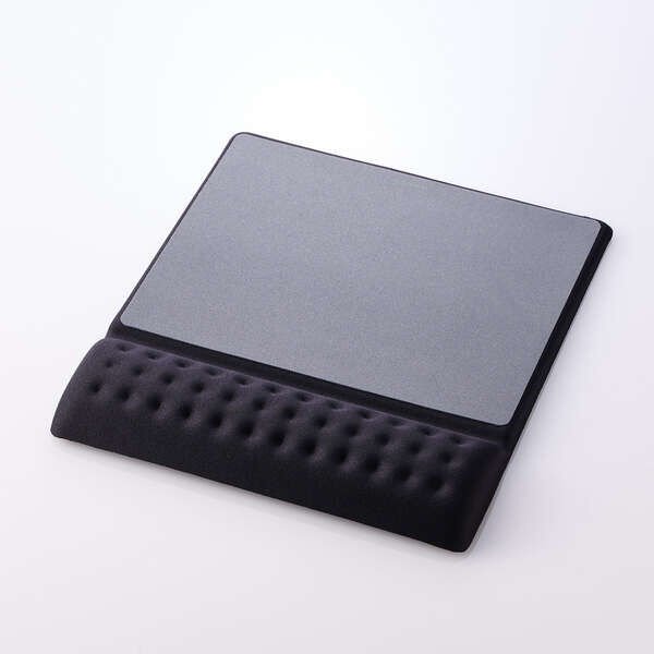 ELECOM COMFY 一體式護腕寬版滑鼠墊 (黑色/灰色) (GP-EC96WB/MP-CF096WBK) (GP-EC96WG/MP-CF096WGY)
